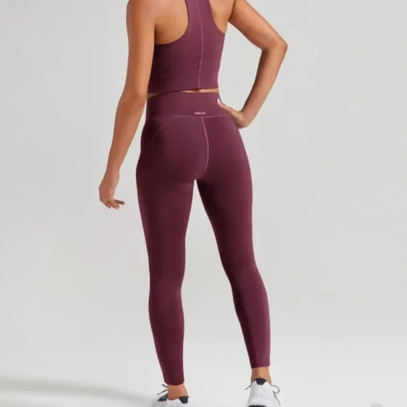 Allbirds Women's Natural Legging Aubergine - Picture 2 of 10